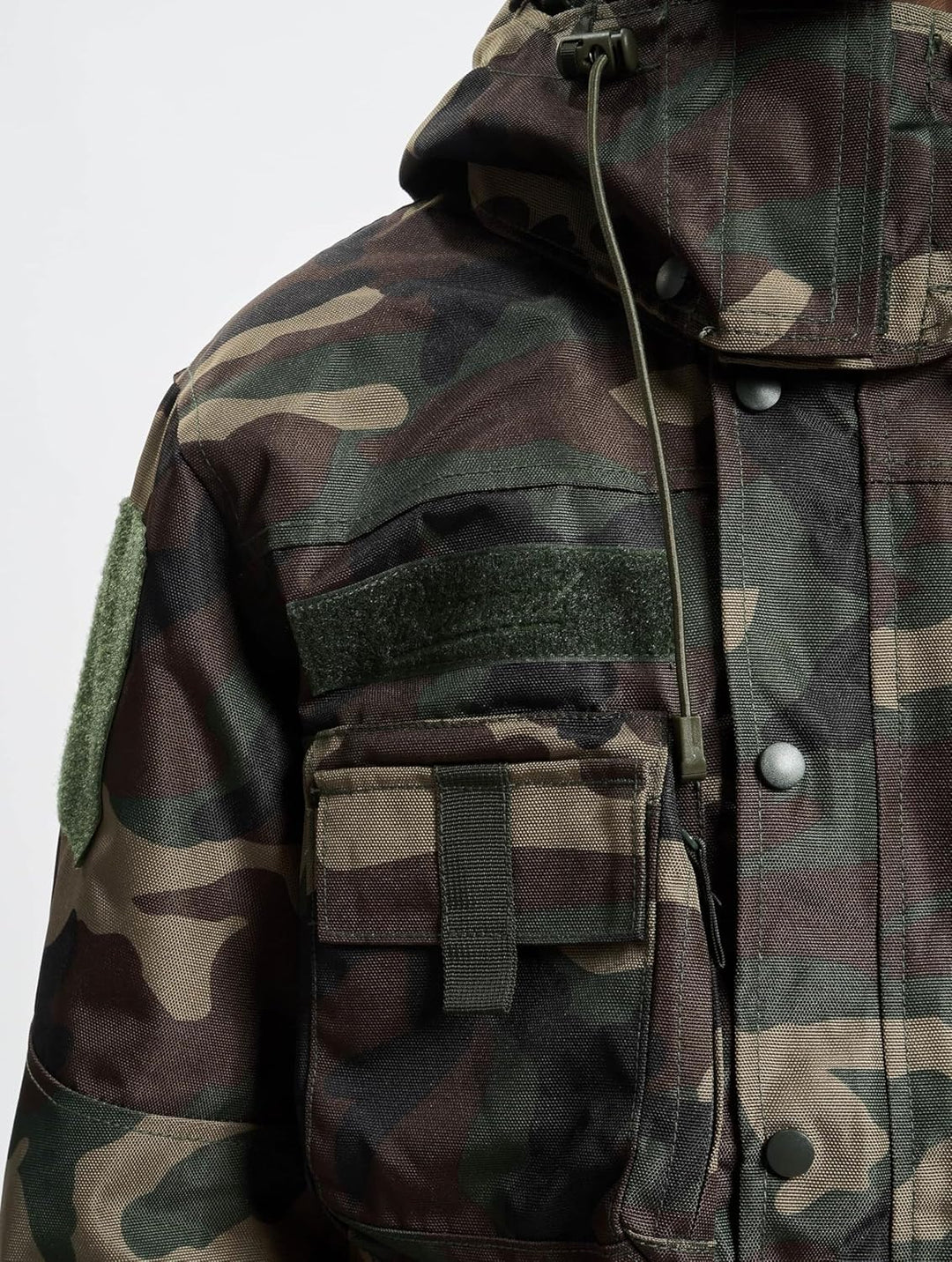 Brandit Performance Outdoor Jacket, mehrere Farbvarianten, Grössen S bis 5XL, Darkcamo