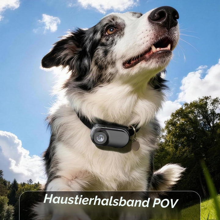 Mini Body Cam mit Magnetgurt, freihändige POV Kamera 26g inkl.Speicherkarte，Action cam für Motorradh
