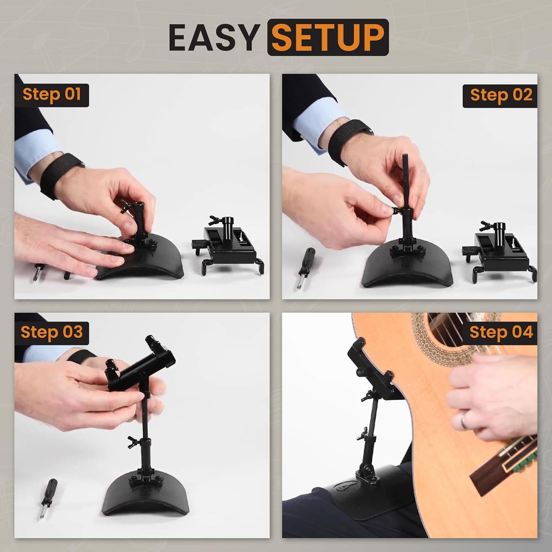 Alba Guitar Beads Unterstützung für klassische Gitarren, professionelle Konzertgitarren-Unterstützun
