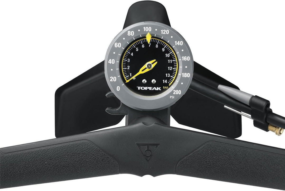 TOPEAK Fahrradpumpe Joe Blow Race Pumpe Standpumpe Weiss, Weiss