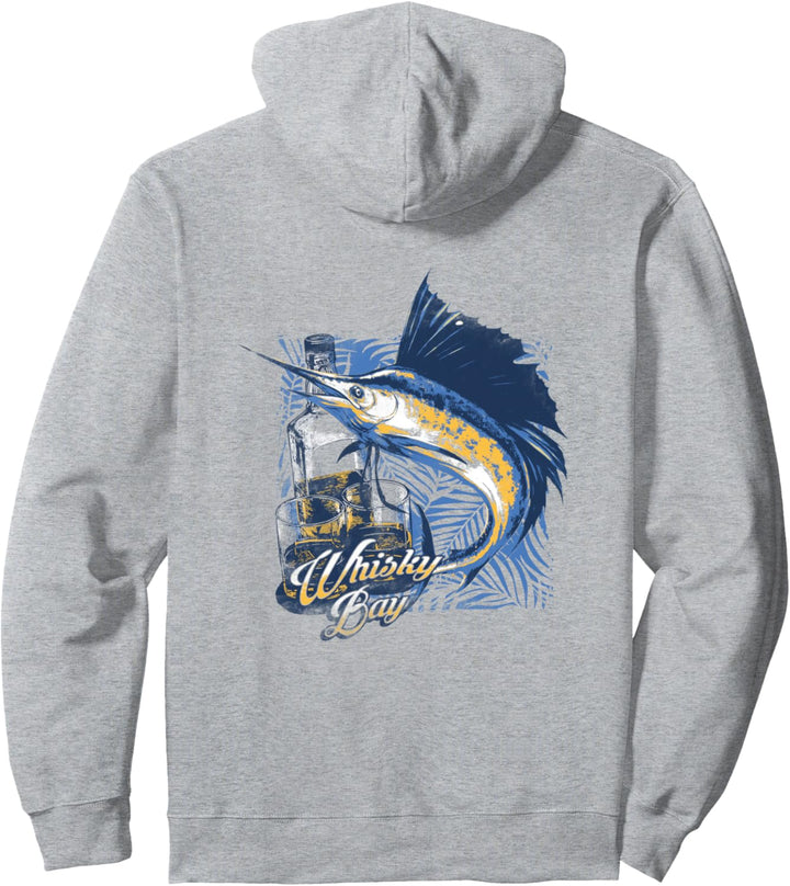 Whiskey Bay Cocktail Glasses Sunfish Pullover Hoodie