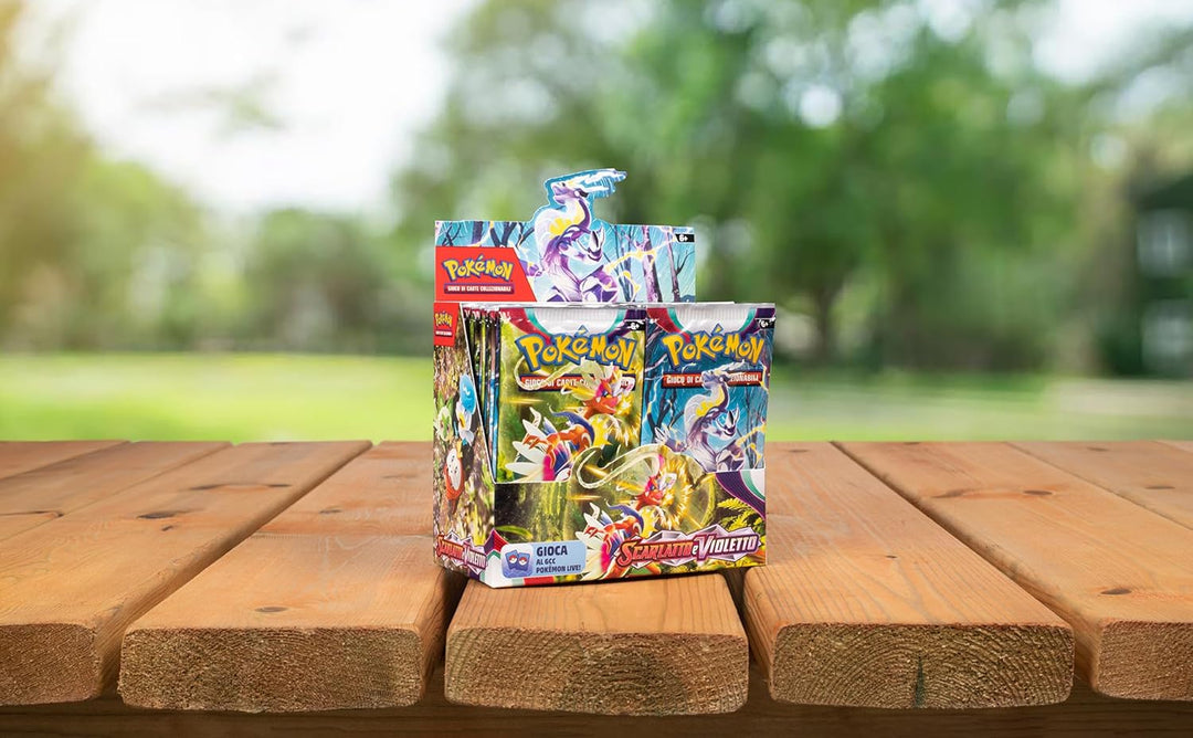 Pokémon 184-61322 TCG, 36 Booster-Packs, Scarlatto und Violett, italienische Ausgabe