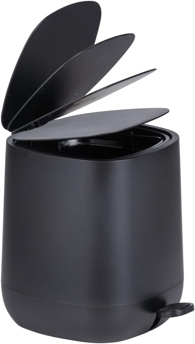 WENKO Treteimer Mod. Davos Kosmetikeimer 6,5 Liter mit Easy-Close Absenkautomatik BPA-frei aus Kunst