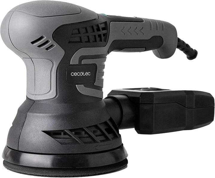 Cecotec Exzenterschleifer PerfectSurface 350 Rotate. 350W, 13000 U/min, 12 Ersatzteile, Staubbehälte