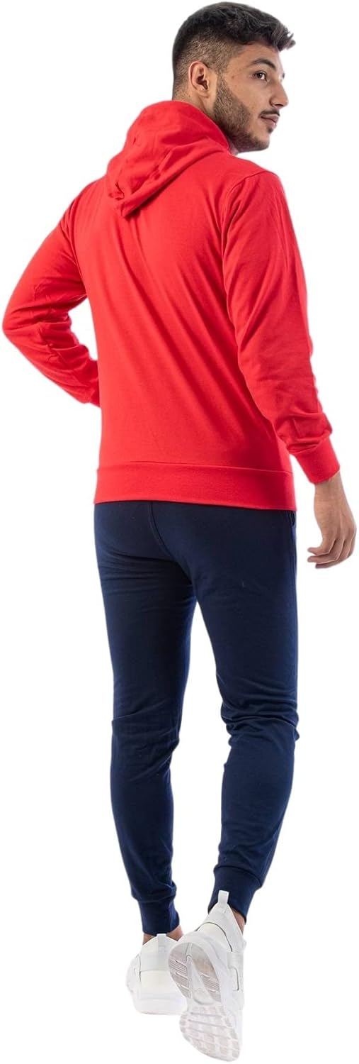 Givova Unisex Anzug Poker Sportoutfit 3XL rot/blau, 3XL rot/blau