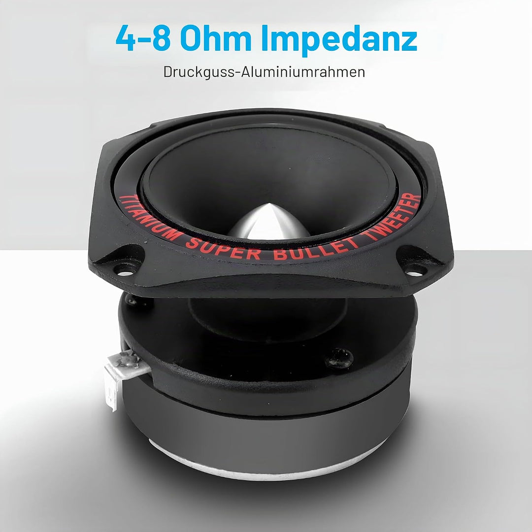 Pyramid TW44 300 W Bullet Hochtöner zu Auto-Lautsprecher
