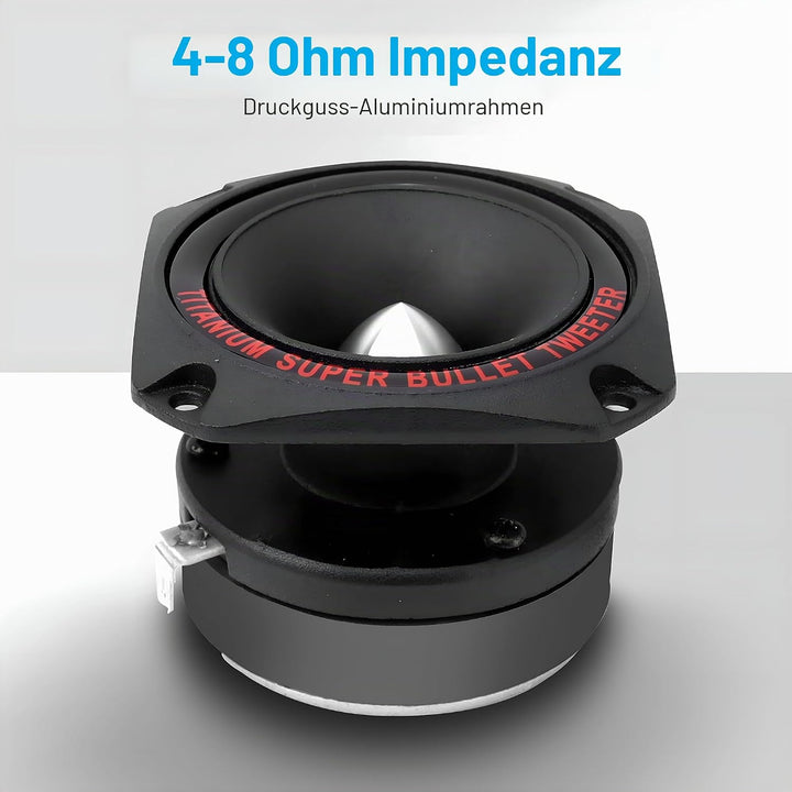 Pyramid TW44 300 W Bullet Hochtöner zu Auto-Lautsprecher