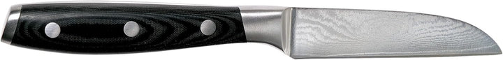 Eden Classic Damast Schälmesser 9 cm Küchenmesser EQ2030-108 Scharfes Schälmesser für Gemüse und Frü