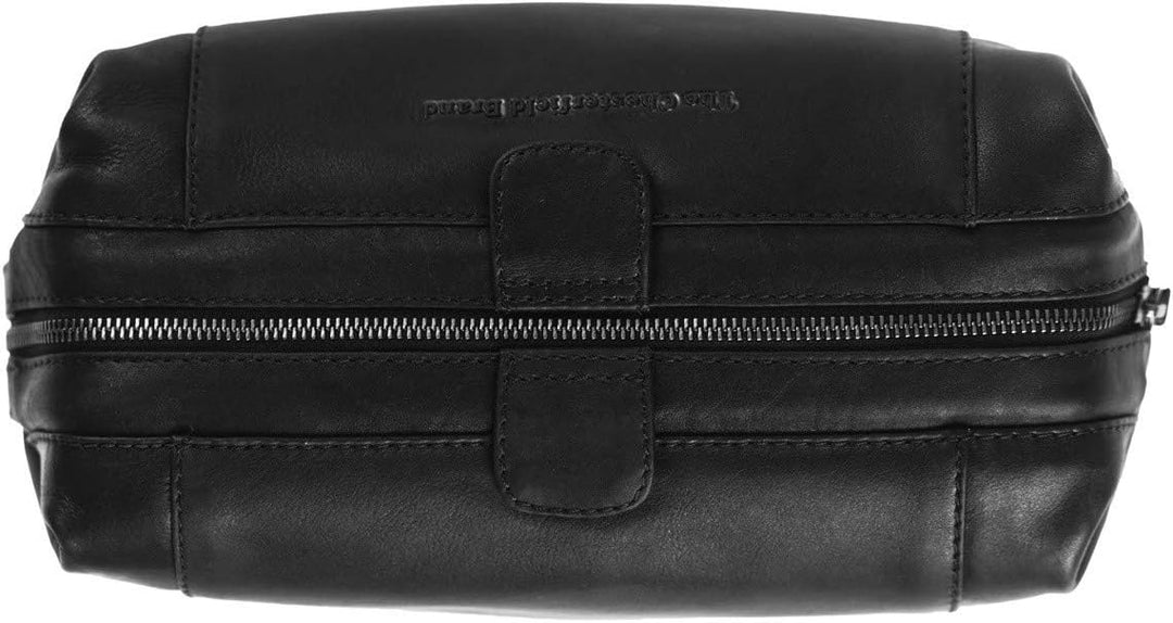 The Chesterfield Brand - Leder Kulturbeutel Schwarz Vince
