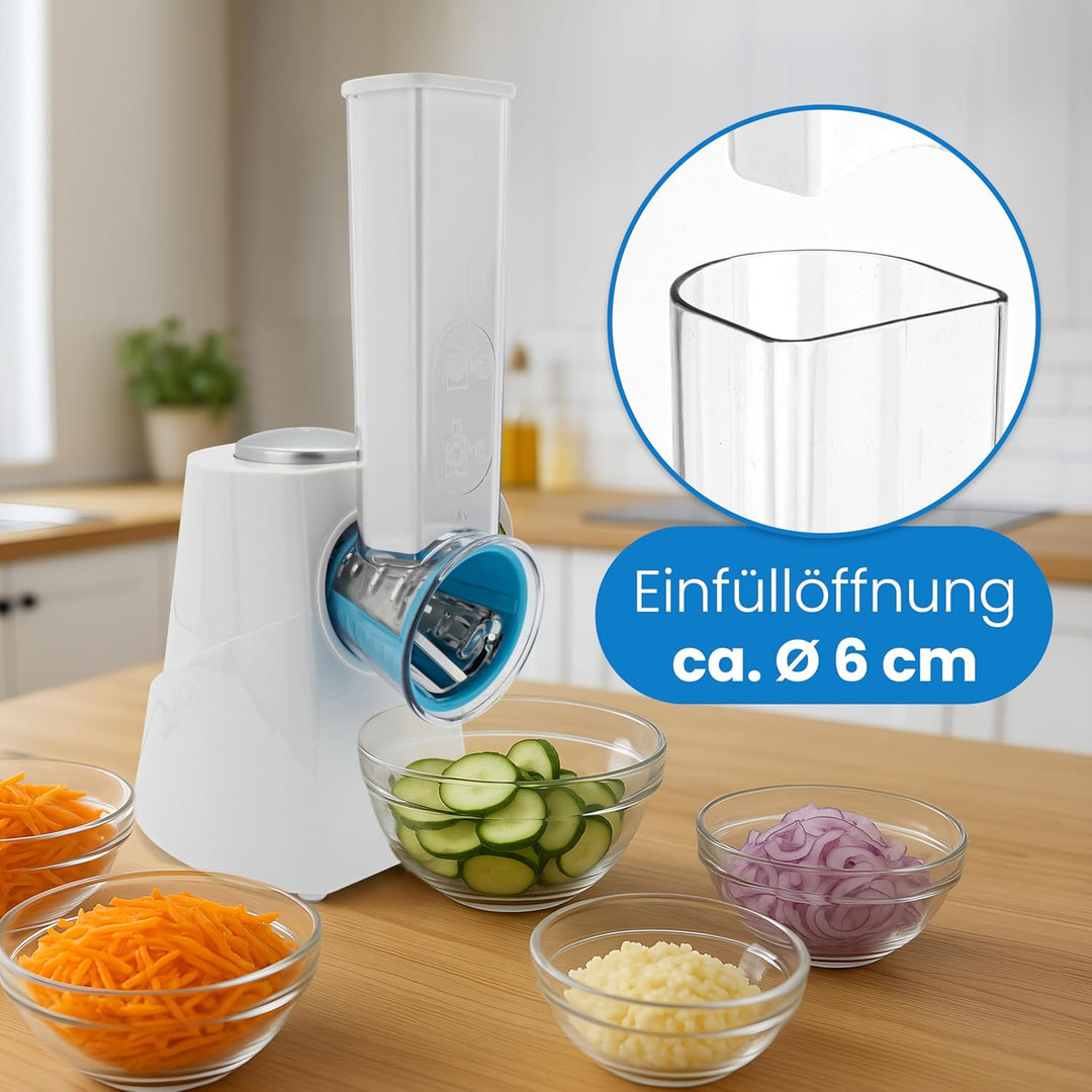 Clatronic ME 3604 Multi Express, hochwertige grosse und wechselbare Trommeleinsätze aus Edelstahl zu