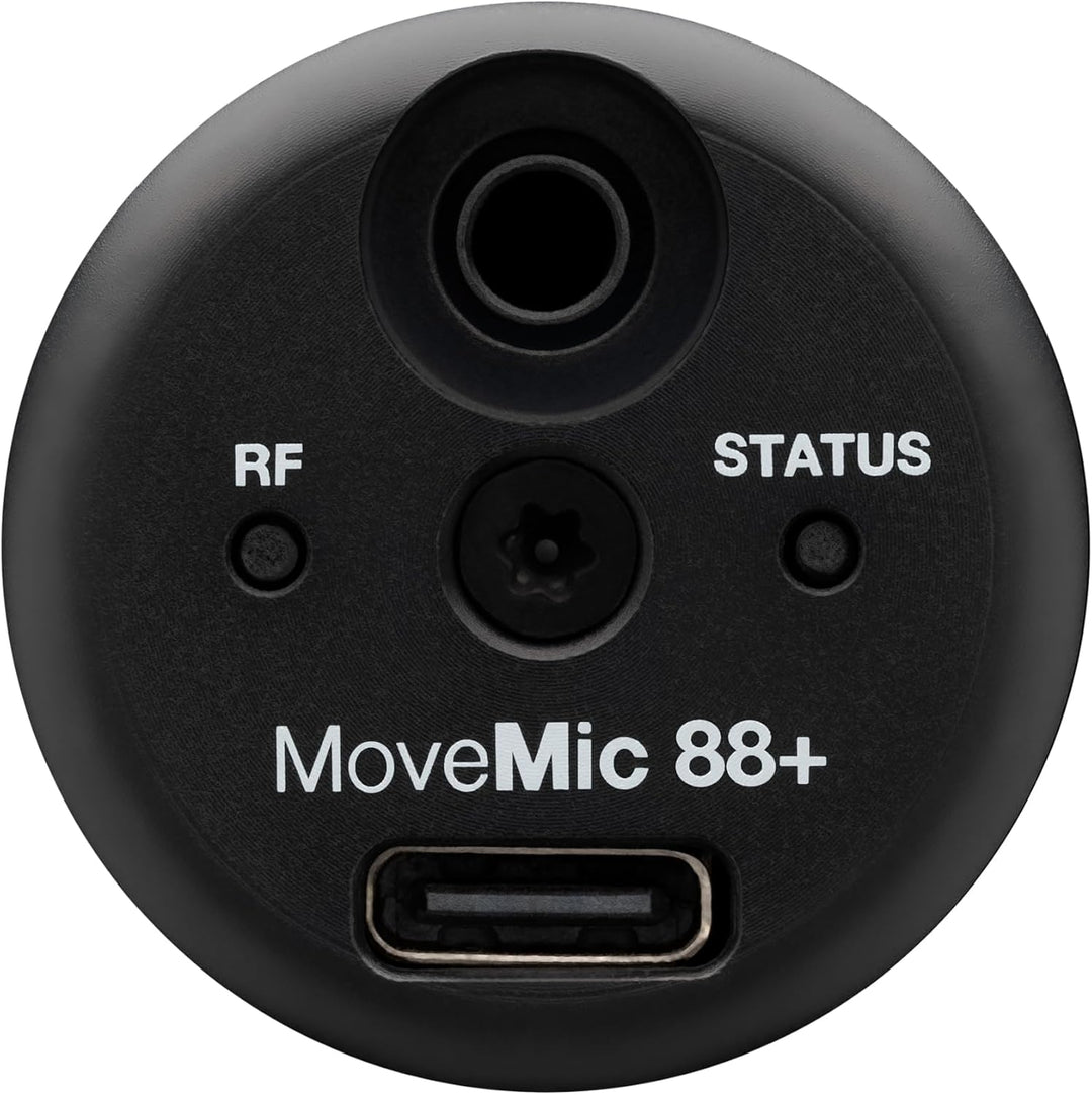 Shure MoveMic 88+ Drahtloses Mikrofon - Professioneller Audio-Recorder für Film-/Feld-Aufnahmen und