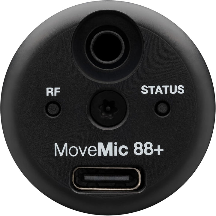 Shure MoveMic 88+ Drahtloses Mikrofon - Professioneller Audio-Recorder für Film-/Feld-Aufnahmen und