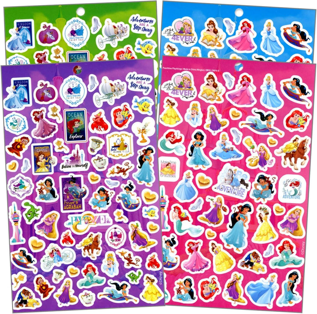 Disney Princess Sticker Pad Over 200 Stickers by