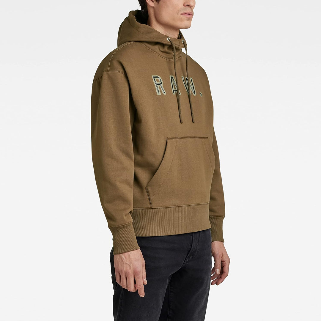 G-STAR RAW Herren Vulcanic Raw Loose HDD Sw Sweats S Braun (Rain Drum D22231-a612-d307), S Braun (Ra