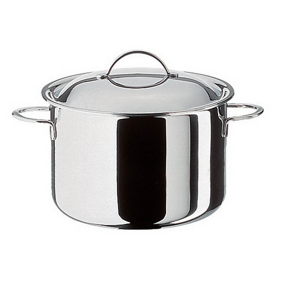 Spring CRISTAL Fleischtopf mit Deckel | Ø: 24cm, Höhe: 14 cm | 6,5 ltr | rostfreier Edelstahl | Topf