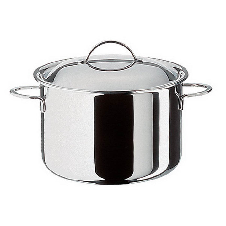 Spring CRISTAL Fleischtopf mit Deckel | Ø: 16cm, Höhe: 10 cm | 2 ltr | rostfreier Edelstahl | Topf i