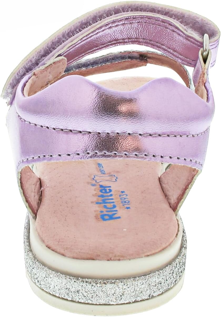 Richter Kinderschuhe Mädchen Romea Sandale 27 EU Flieder, 27 EU Flieder