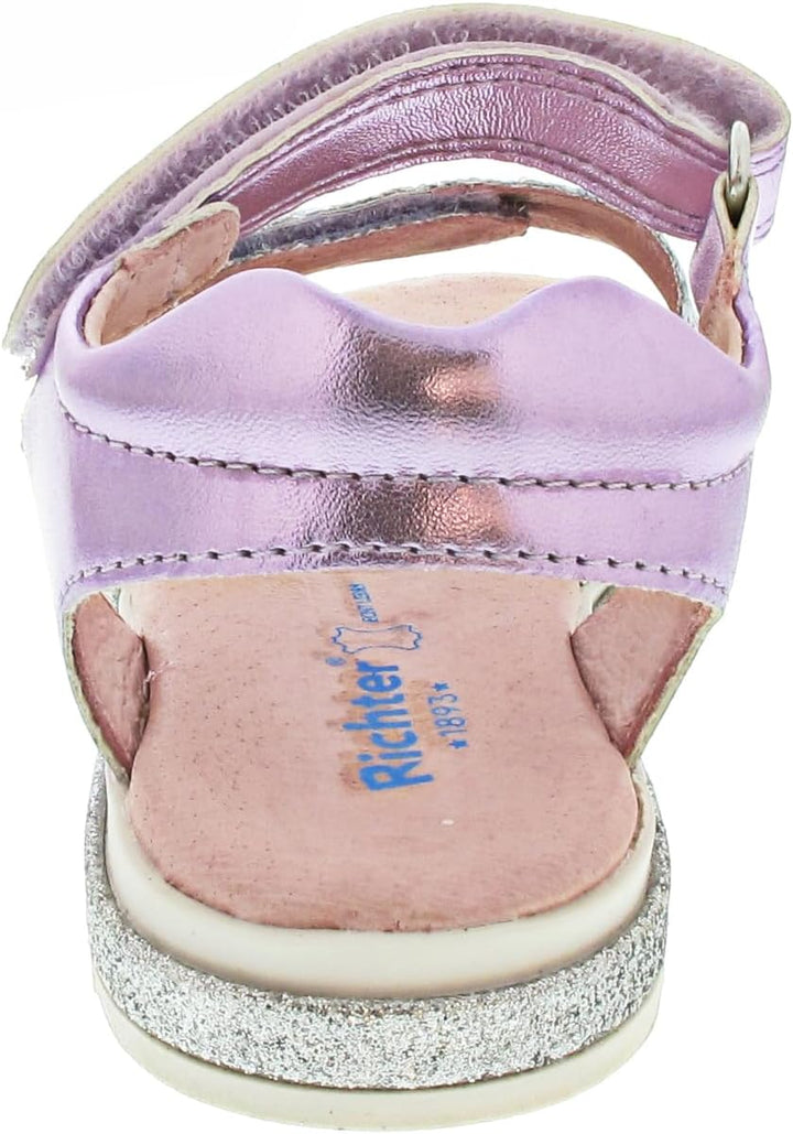 Richter Kinderschuhe Mädchen Romea Sandale 27 EU Flieder, 27 EU Flieder