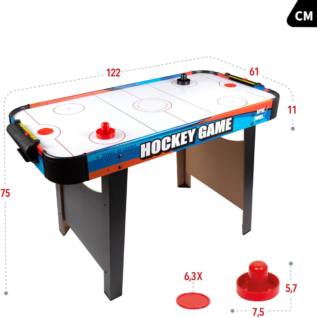 COLORBABY Hockey-Tisch (85330) 122 x 61 cm Grosses Brett, 122 x 61 cm Grosses Brett