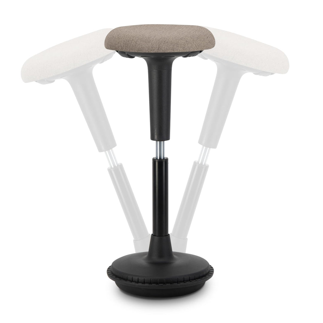 Wobblez ergonomischer Bürostuhl | Rückenschonender Wackelhocker Höhenverstellbar von 63-83 cm für ei