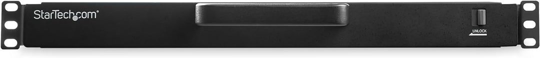 StarTech.com Rack KVM Konsole HD 1080p - US Tastatur(QWERTY), Ein Port VGA KVM mit 17" LCD Monitor -
