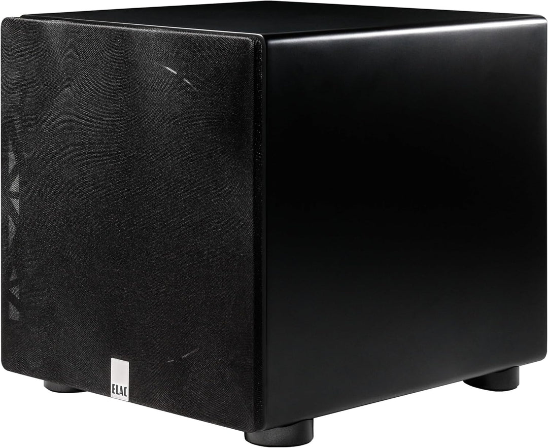 ELAC Reference Serie RS500-SB Subwoofer mit 10” Treiber, geschlossen, via App steuerbar, 500W Verstä