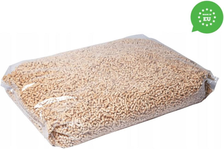Katzenstreu Holzpellets 15 kg 30l – Holzstreu für Eine Effektive Geruchs und Feuchtigkeitskontrolle