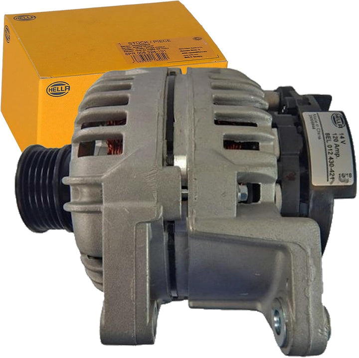 HELLA - Generator/Lichtmaschine - 14V - 120A - für u.a. Opel Meriva A Mpv (X03) - 8EL 012 430-421