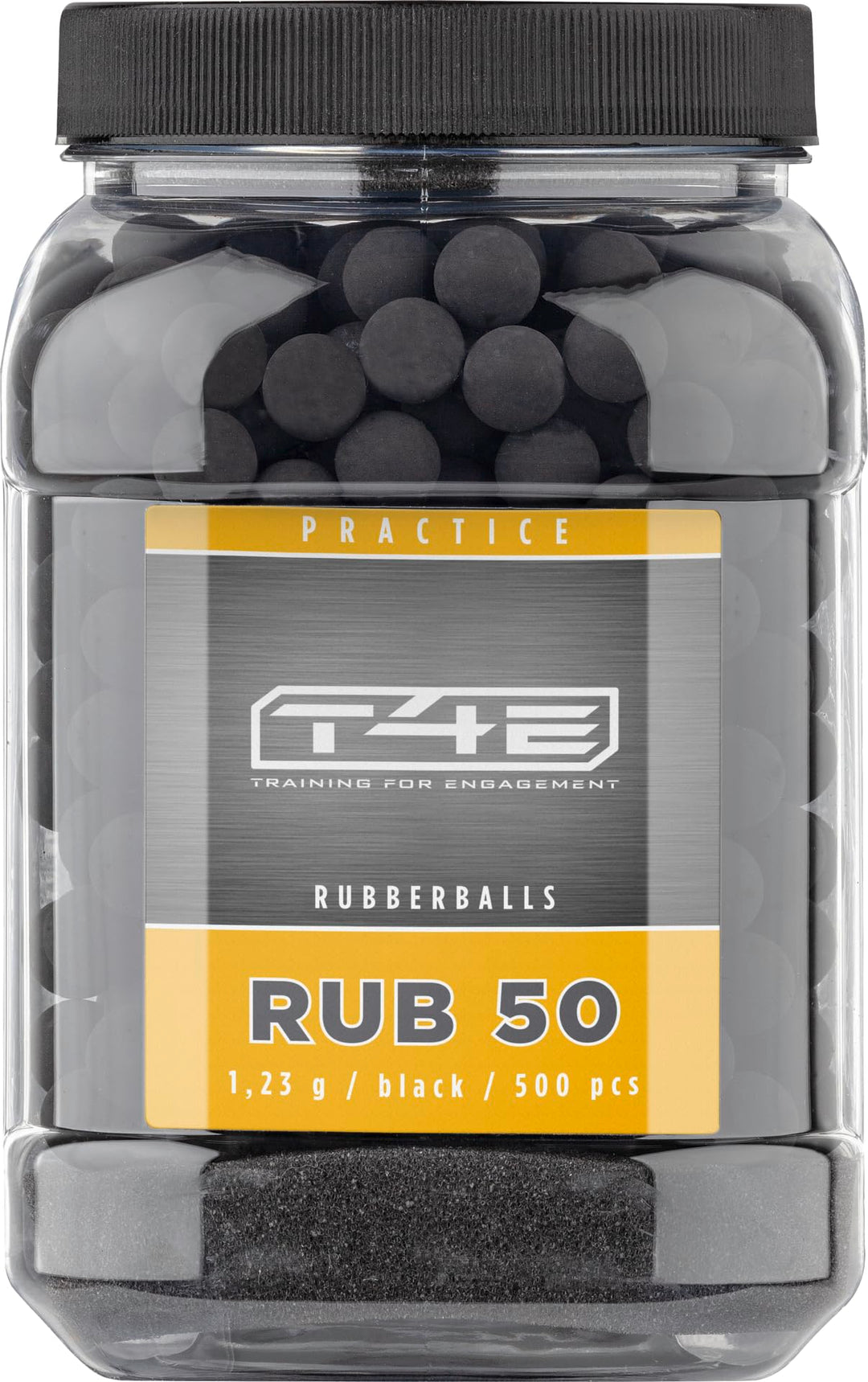 Umarex T4E Prac RB50 Rubberballs Cal.50 Gummigeschosse 500 Stück ideal für HDR50 / HDP50 Prac Series