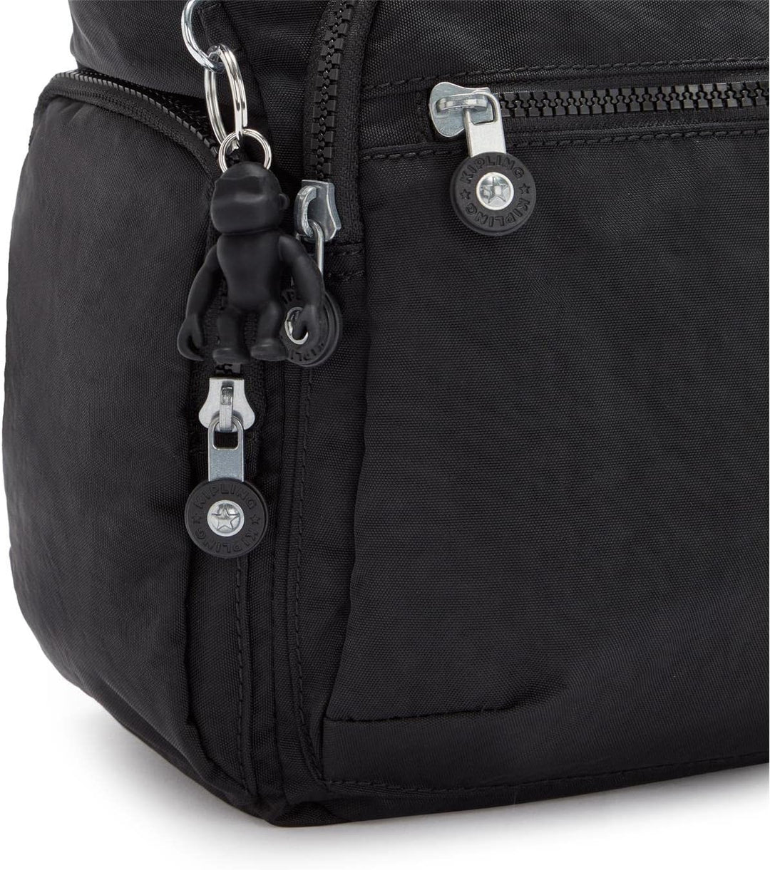 Kipling Damen Gabbie Crossbody, Schwarz, 18.5x35.5x30 cm EU Einheitsgrösse Black Noir, Einheitsgröss