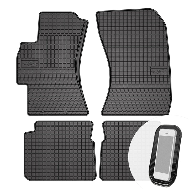 Gummimatten Auto Fussmatten Gummi Automatten Passgenau 4-teilig Set - passend für Subaru Forester IV