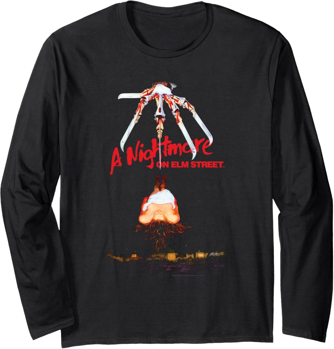 Nightmare on Elm Street Alternate Poster Langarmshirt