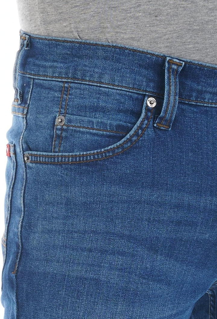 MUSTANG Herren Jeans Tramper Straight Fit Jeanshose Hose Denim Stretch Baumwolle Blau Schwarz w30 w3