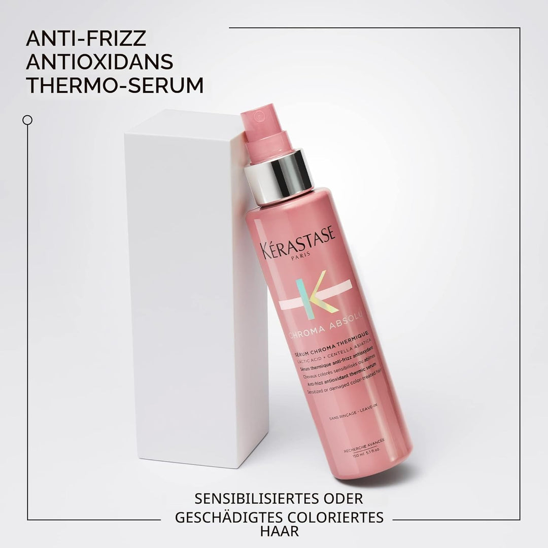 Kérastase Serum für strapaziertes oder geschädigtes, coloriertes Haar, Anti-Frizz Effekt, Sérum Chro