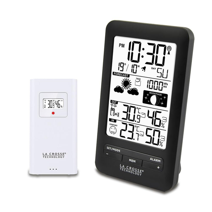La Crosse Technology Wetterstation mit Mondphasen WS6210 schwarz