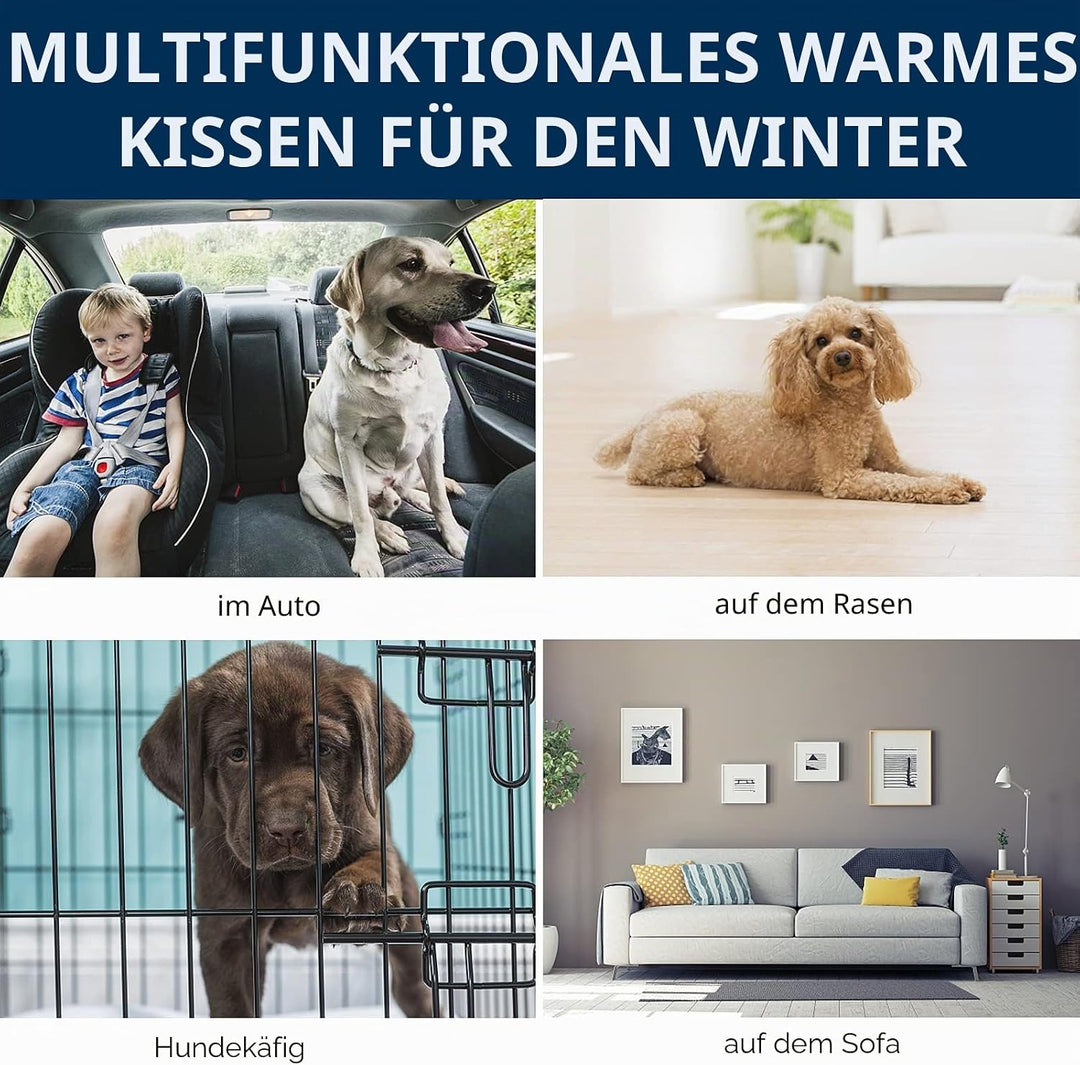 Hundematte Weiche und warme Matte Liegedecke für Hunde und Katzen Sofa für Heimtiere XZ014 (L (90 X