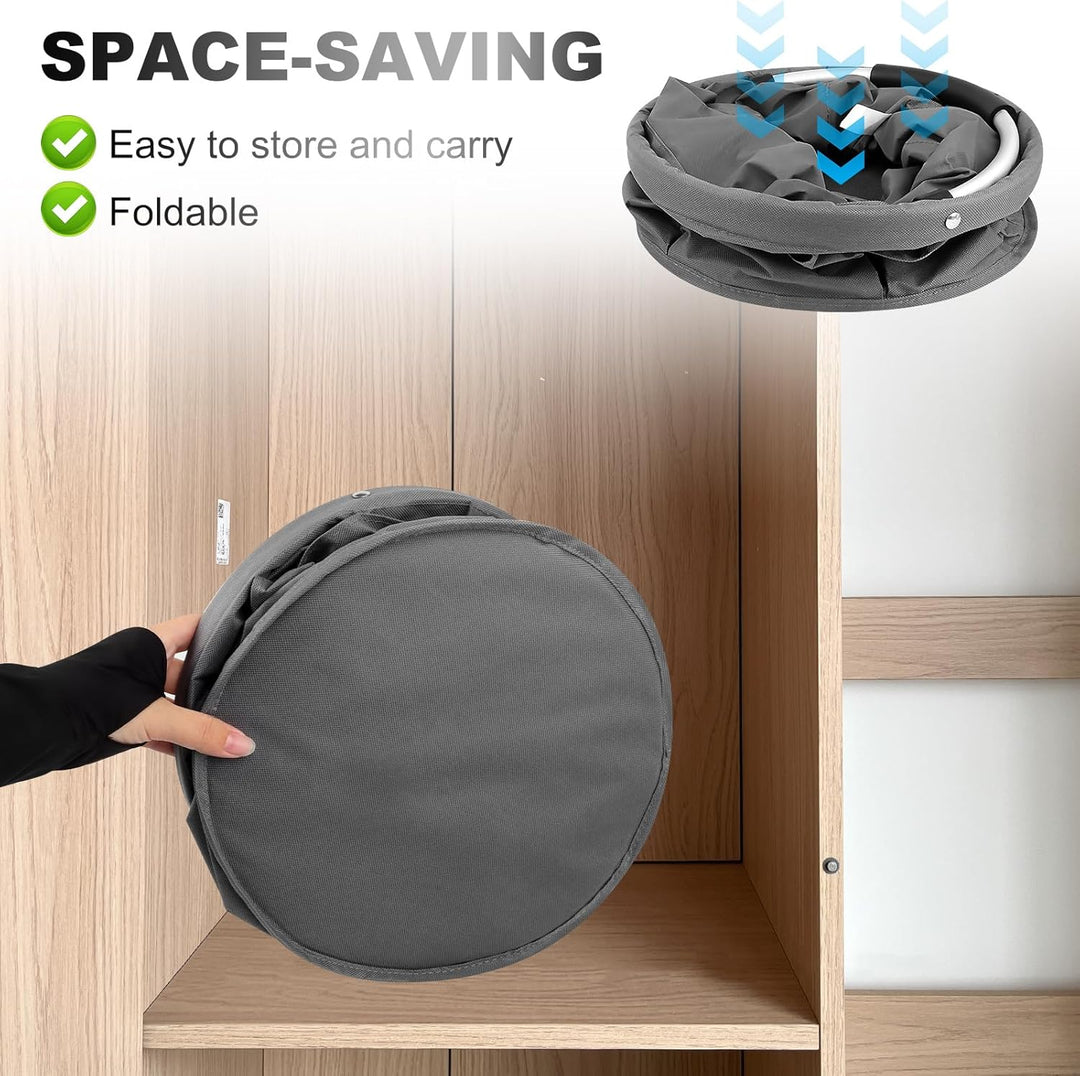 Putzmittel Organizer, Faltbarer Putztasche, Putzmittel Aufbewahrung mit Griff und 6 Tasche, Putzkorb