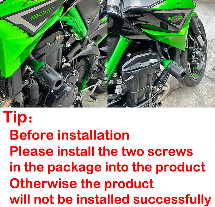 MOWOK Zubehör Für Kawasaki Z900 RS SE Z 900 2017–2025 2024 2023 Motorrad Sturzpads Rahmen Schieber S