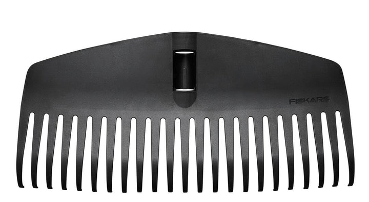 Fiskars Laubbesen-Kopf, 23 Zinken, Verbindbar mit Fiskars Solid Stiel, Breite: 42 cm, Kunststoff-Zin