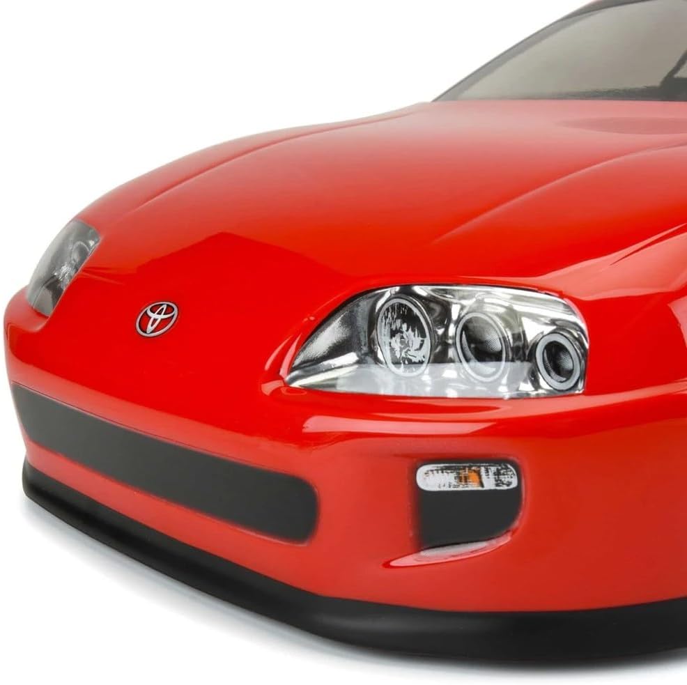 1/10 1995 Toyota Supra Clear Body: Drag Car