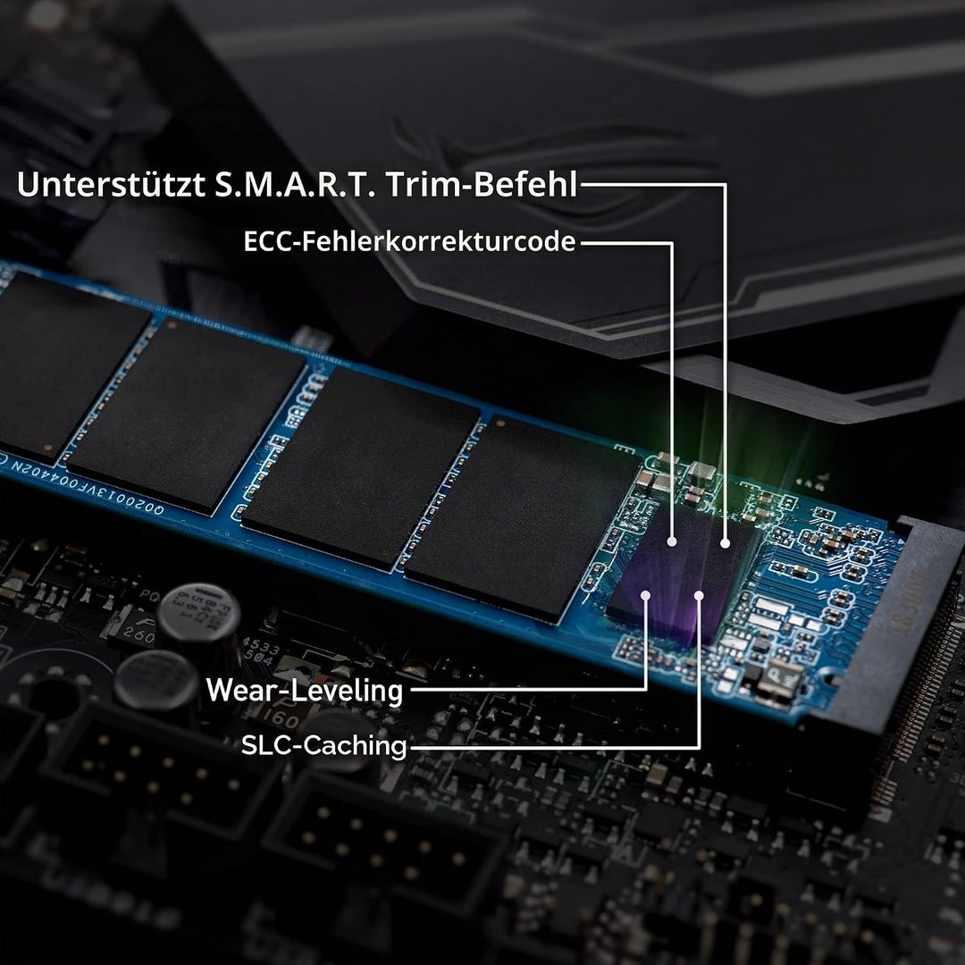TEAMGROUP MP33 PRO 1TB M.2 PCIe 2280 NVMe 1.3 interne SSD, bis zu 2100 MB/s Gen3x4 Solid State Drive