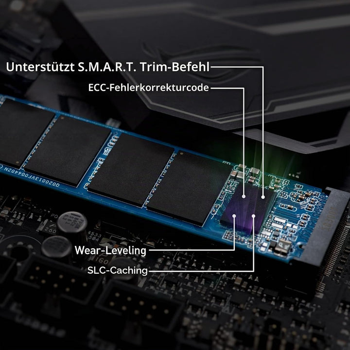 TEAMGROUP MP33 PRO 1TB M.2 PCIe 2280 NVMe 1.3 interne SSD, bis zu 2100 MB/s Gen3x4 Solid State Drive