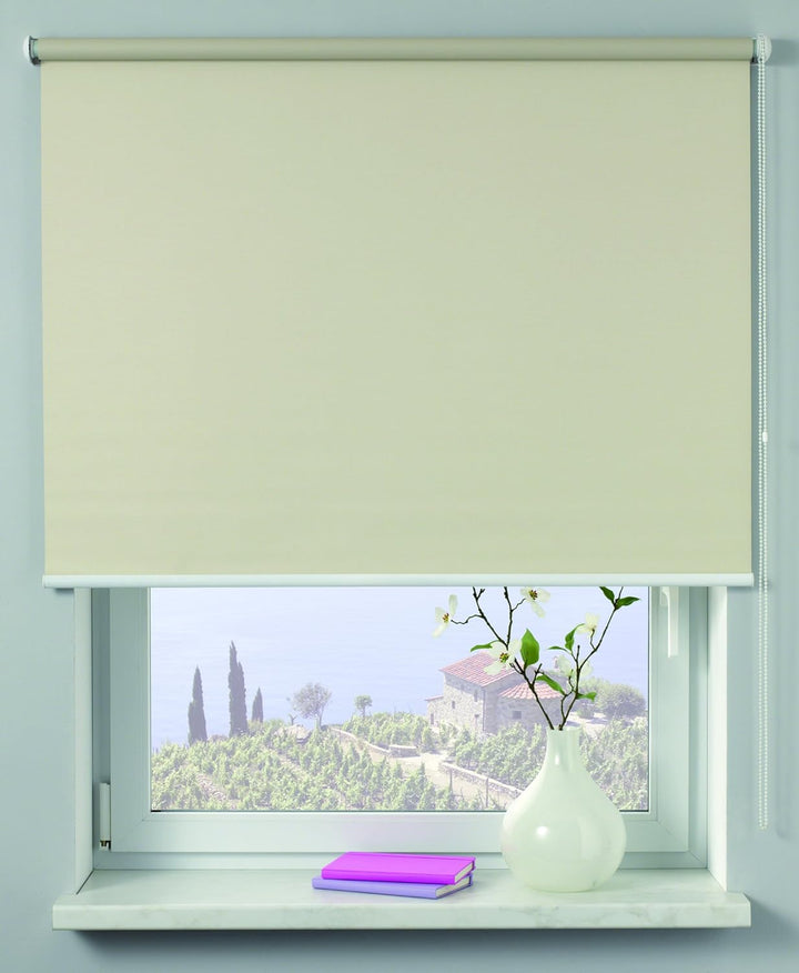 GARDINIA Seitenzug-Rollo für Fenster, Blickdicht, Lichtdurchlässig, Sichtschutz, Blendschutz, Montag
