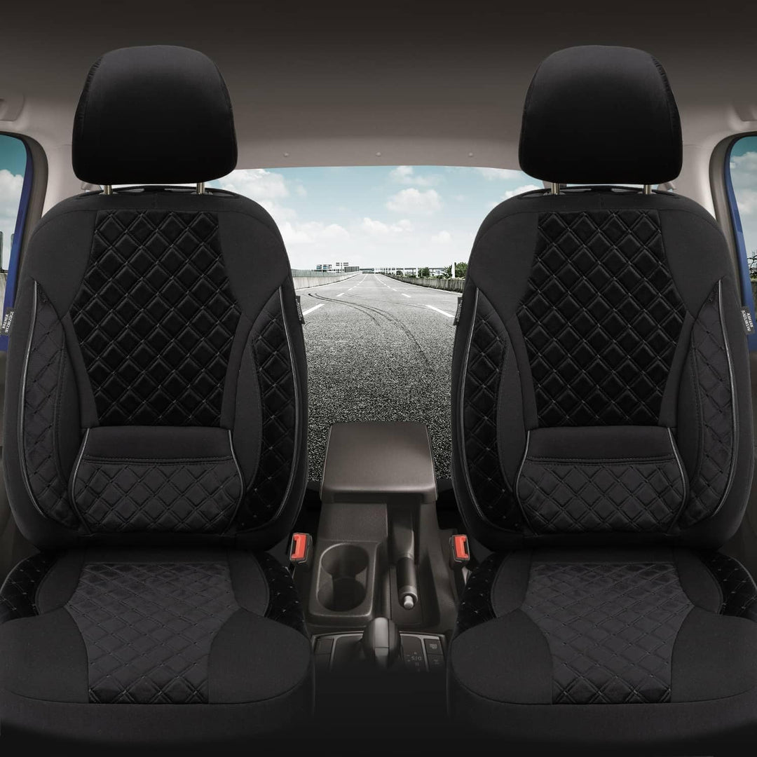 BREMER SITZBEZÜGE Mass Sitzbezüge Schonbezüge für Mercedes GLK X204 TK604 TK604 - Schwarz GLK X204,