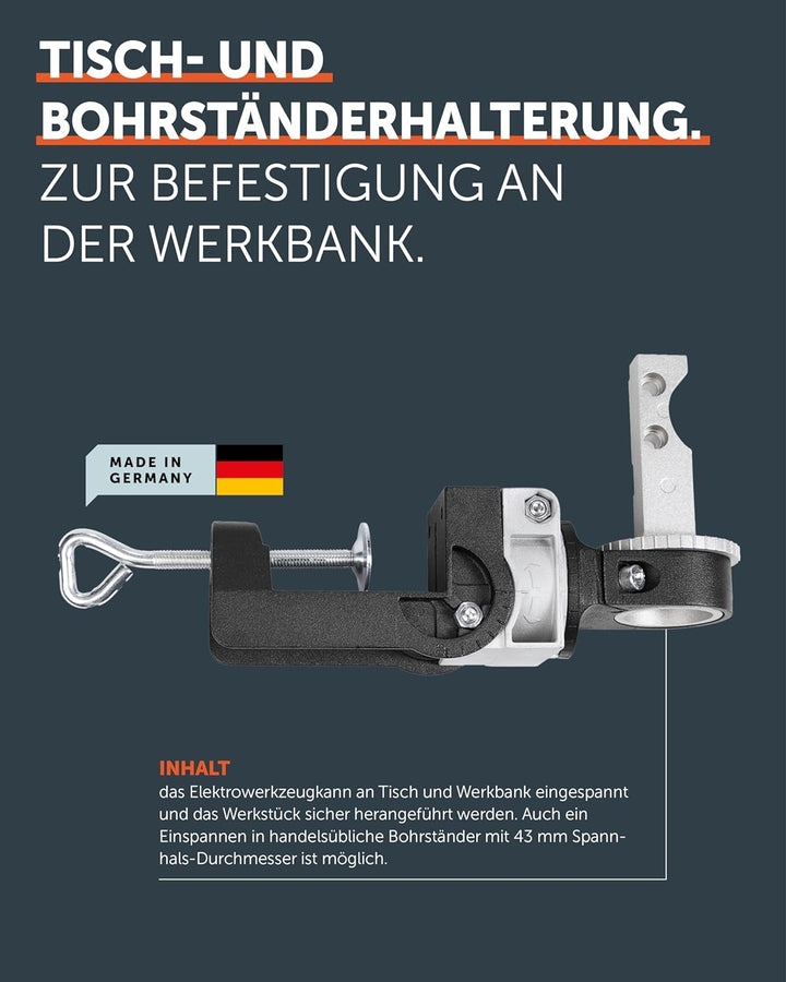 Fein Tisch- und Bohrständerhalterung mit Spannhals 43 mm 92602083010
