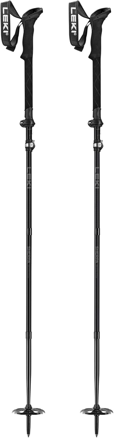 LEKI Sherpa FX Carbon Strong black-naturalcarbon-light anthracite 120 - 140 cm, black-naturalcarbon-