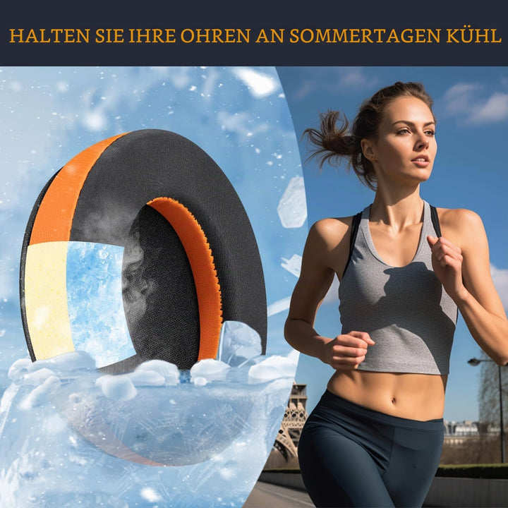 SOULWIT Kühlgel Ersatzpolster Ersatz Ohrpolster Polster für HyperX Cloud 2/3/1/Alpha/Flight/Stinger/