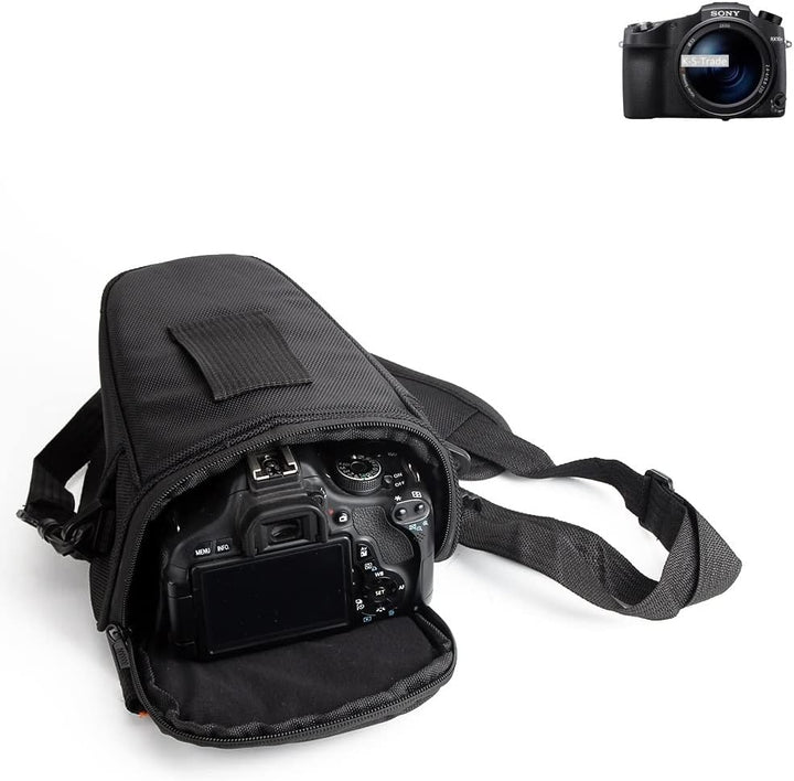 K-S-Trade Kameratasche Für Sony Cyber-Shot DSC-RX10 IV Kameratasche Fototasche Schultertasche Umhäng