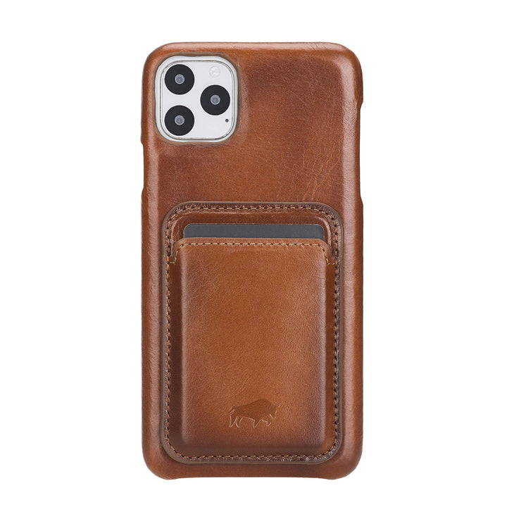 Solo Pelle Lederhülle + magnetische Geldbörse für das iPhone 12 Pro Max in 6.7 Zoll Case Leder Hülle