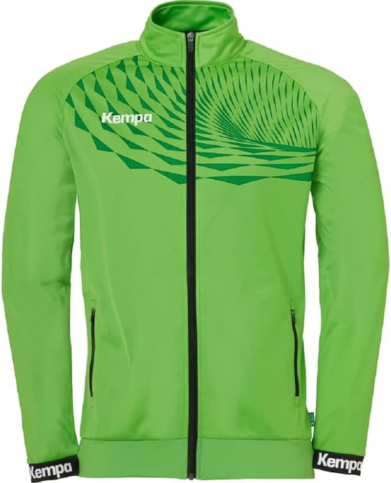 Kempa Herren Wave 26 Poly Jungen Sport Fussball Training Sweatshirt Sweatjacke, Grün (hope green/lag